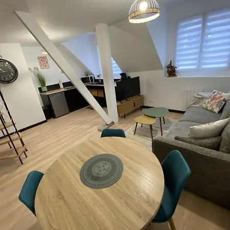 Duplex Chaleureux Au Coeur De La Dieppe